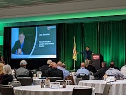 Jon Gordon delivers his keynote speech during the Opening Breakfast at PHCCCONNECT 2021. Jon Gordon delivers his keynote speech during the Opening Breakfast at PHCCCONNECT 2021.