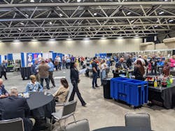 Scene from the opening reception, sponsored by Bradford White. Scene from the opening reception, sponsored by Bradford White.