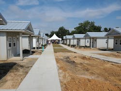 The House of Hope Village should be completed sometime in December of 2021. The House of Hope Village should be completed sometime in December of 2021.