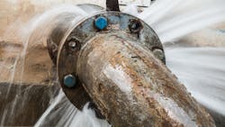 Leaking pipes waste almost a trillion gallons of water in North America every year.