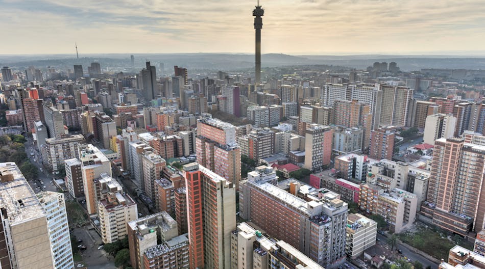 The Hillbrow Tower (JG Strijdom Tower) in Johannesburg, South Africa.