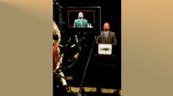 IAPMO President David Gans during the internet broadcast of IAPMO&rsquo;s 92nd annual Education and Business Conference opening session.