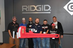 Winners of the 2021 RIDGID Experience. Winners of the 2021 RIDGID Experience.