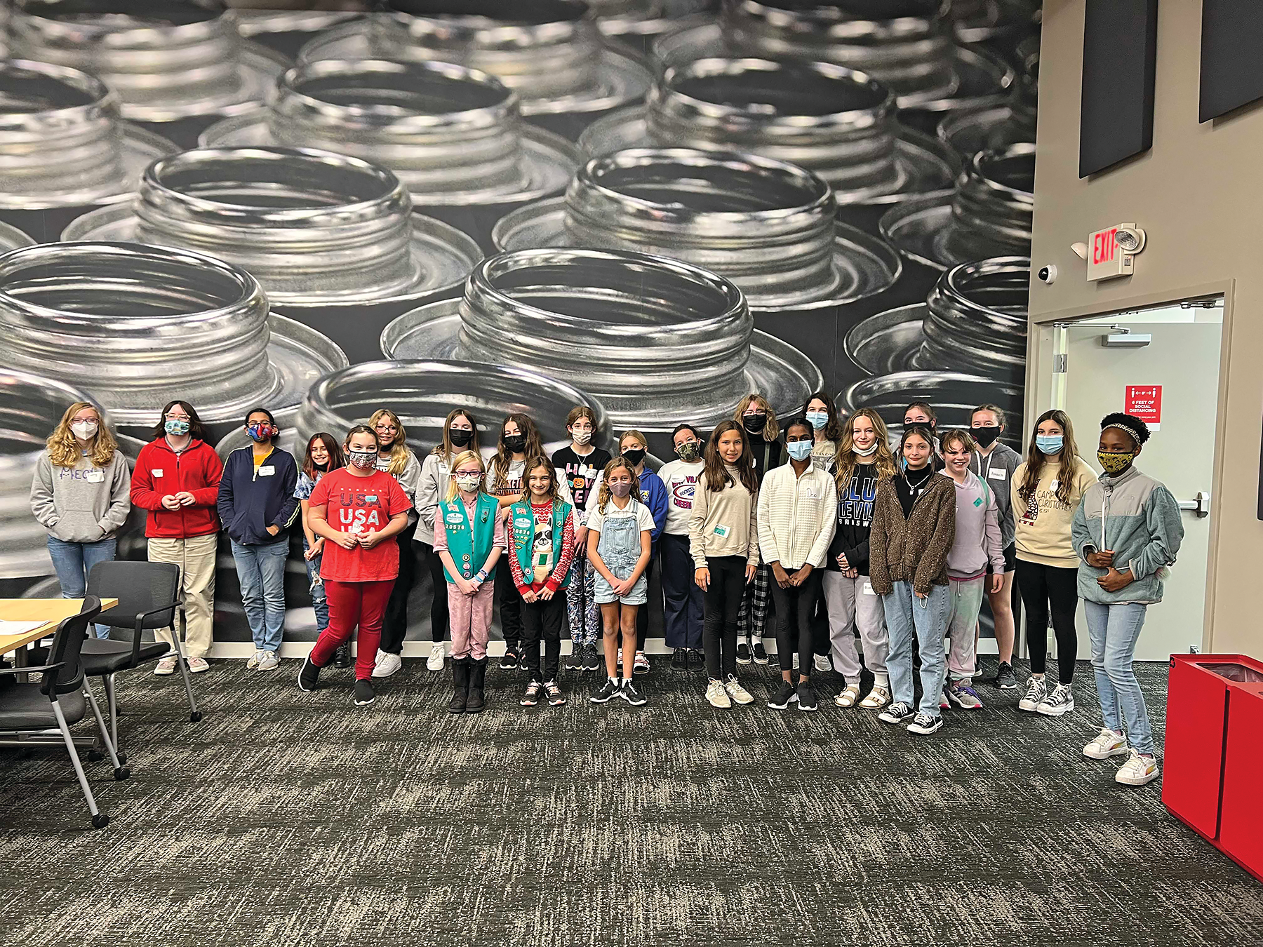 Northeast Ohio Girl Scouts attend STEM Career Education Workshop at Oatey University.