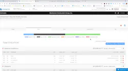 The estimation window in Contractor Foreman. The estimation window in Contractor Foreman.
