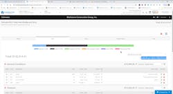 The estimation window in Contractor Foreman. The estimation window in Contractor Foreman.