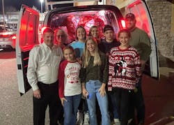 Founder and Chief Executive Officer Jimmy Hiller, his wife Michelle, their children, and their grandchildren delivering for Toys for Tots. Founder and Chief Executive Officer Jimmy Hiller, his wife Michelle, their children, and their grandchildren delivering for Toys for Tots.
