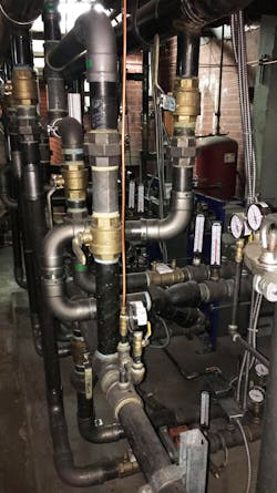 Tight confines, high temperatures and tricky pipework were just some of the challenges facing First Service Mechanical. Tight confines, high temperatures and tricky pipework were just some of the challenges facing First Service Mechanical.