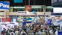 Attendees walking the gigantic show floor at AHR Expo 2020. Attendees walking the gigantic show floor at AHR Expo 2020.