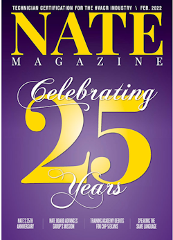 The NATE Magazine February 2022 Issue cover image