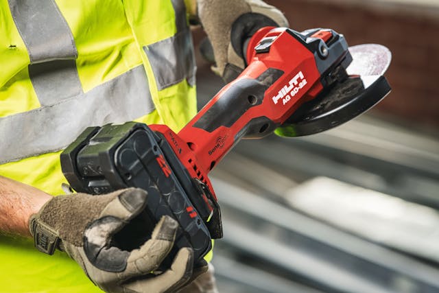 Hilti cordless angle grinder sale