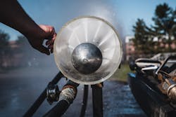 A high efficiency nozzle. A high efficiency nozzle.