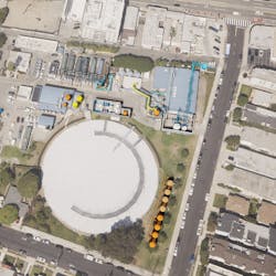 An aerial view of the Olympic Well Field. An aerial view of the Olympic Well Field.