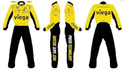 The Viega/JTG racing uniforms. The Viega/JTG racing uniforms.