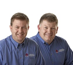 Joel and Steven Long, co-owners of GSM Services. Joel and Steven Long, co-owners of GSM Services.