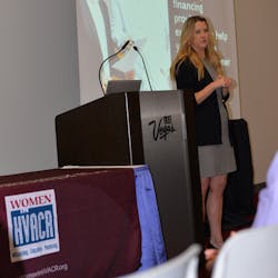 Keri Kalshultz, sales manager at FTL Finance, told 2022 AHR attendees that most homeowners prefer to use some type of buy now, pay later plan for HVAC repairs and replacement. Keri Kalshultz, sales manager at FTL Finance, told 2022 AHR attendees that most homeowners prefer to use some type of buy now, pay later plan for HVAC repairs and replacement.