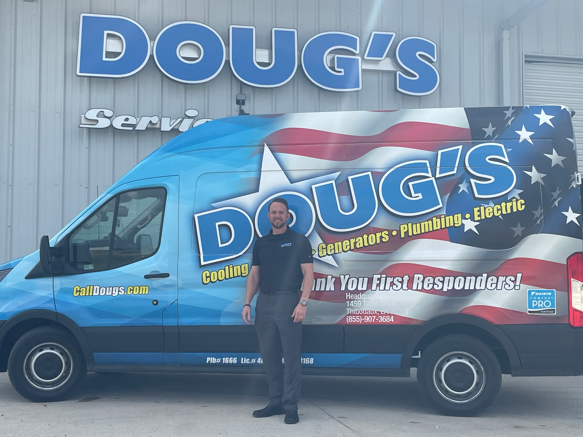 Jeff Tauzin, Owner of Doug&rsquo;s Service Company.