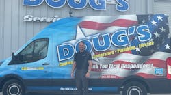 Jeff Tauzin, Owner of Doug’s Service Company. Jeff Tauzin, Owner of Doug’s Service Company.