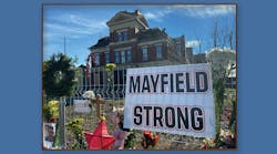 Community support in Mayfield. Community support in Mayfield.