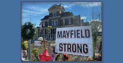 Community support in Mayfield. Community support in Mayfield.