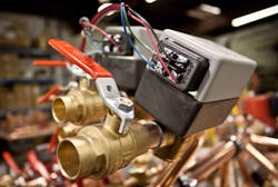 An assembly ready to install from the prefab shop at Triple H Hydronics. An assembly ready to install from the prefab shop at Triple H Hydronics.