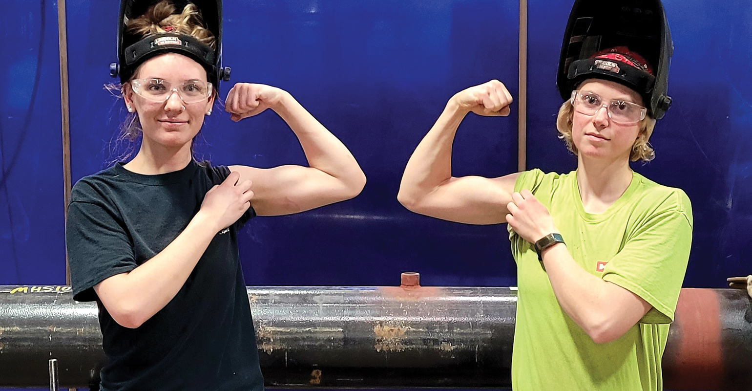 Conway (left) and Lampe.