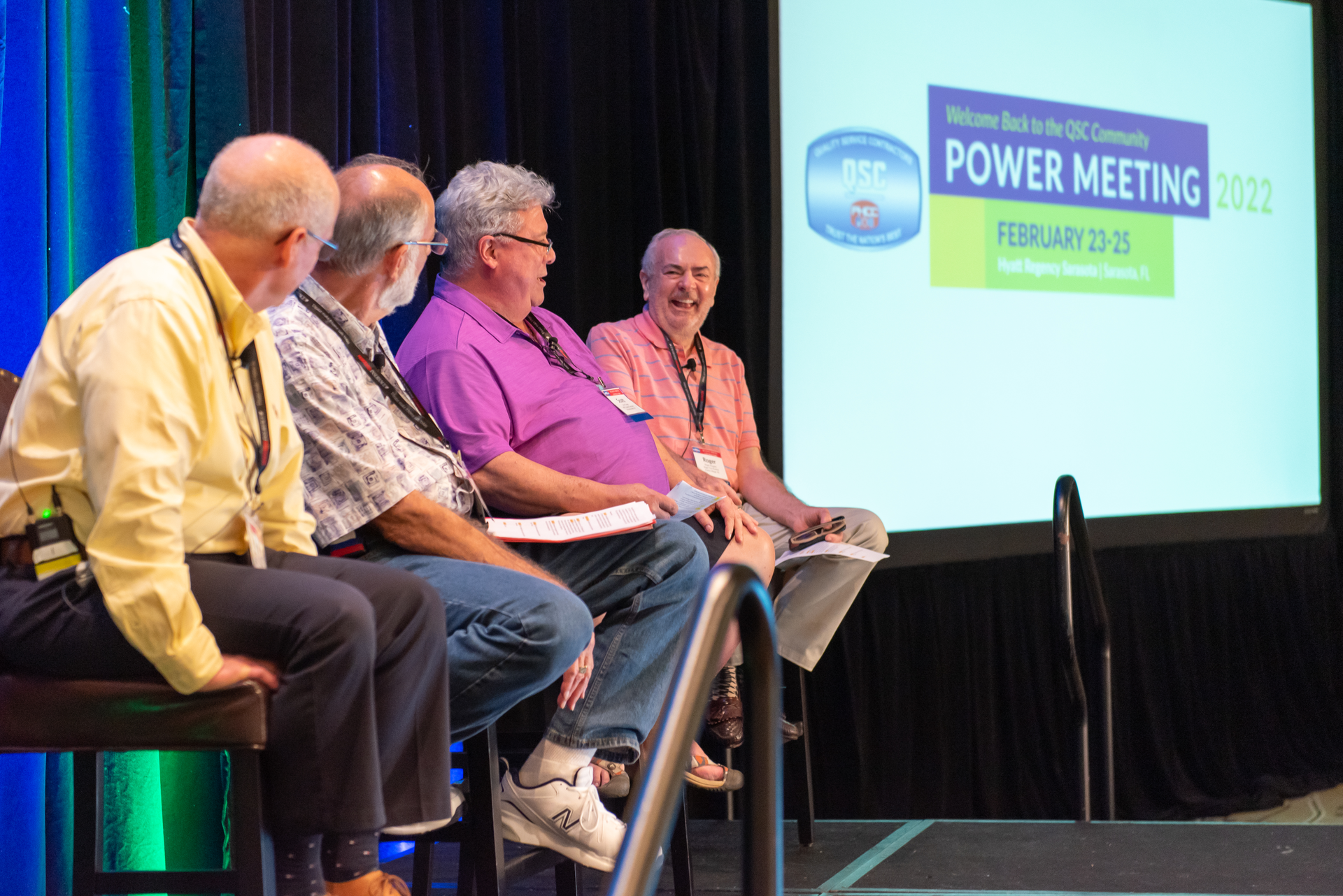 Long time legacies attended the 2022 'comeback' meeting, including Bob Macca, Charlie Wallace, Scott Zeigler and Roger Peugeot.