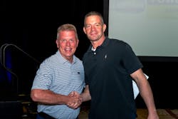 Keynote speaker Josh Bleill and Dave Chic. Keynote speaker Josh Bleill and Dave Chic.