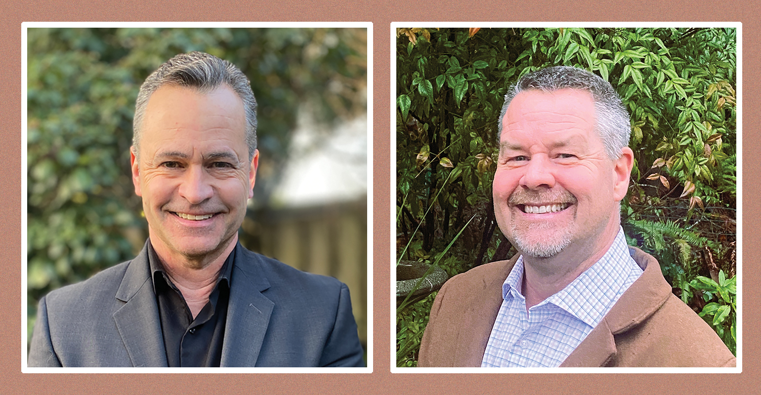 Stephen Deac (left) and Willis Gaines.