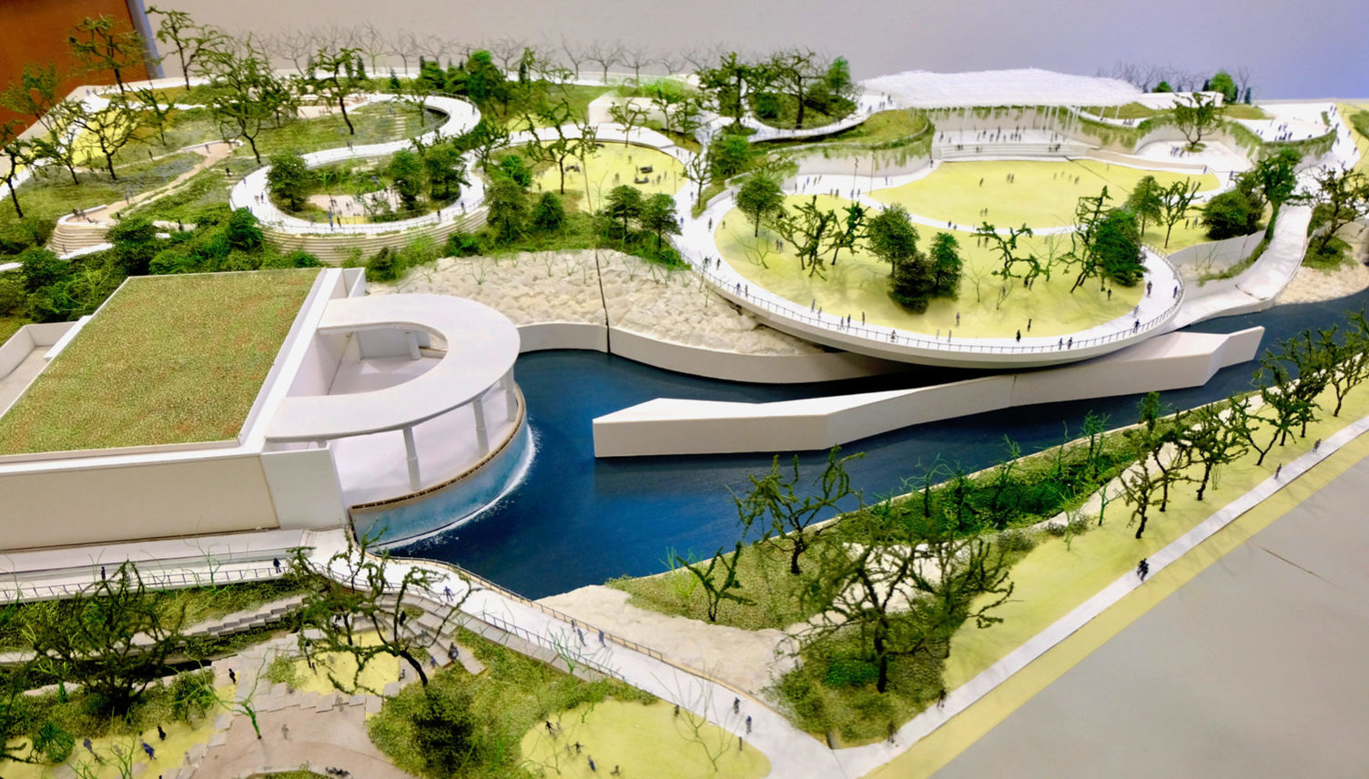 A computer rendering of Waterloo Park.