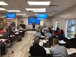 The classroom facilities at the Little Red Schoolhouse. The classroom facilities at the Little Red Schoolhouse.