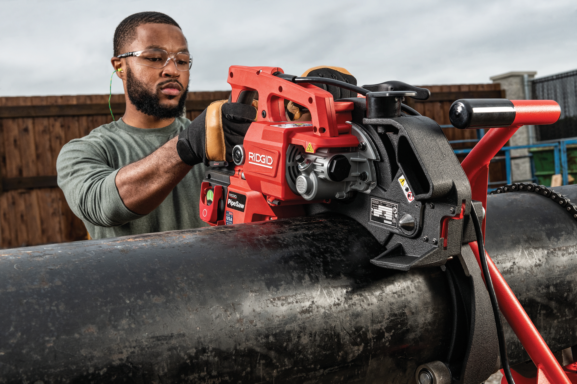 The PCS-500 Pipe Saw from RIDGID.