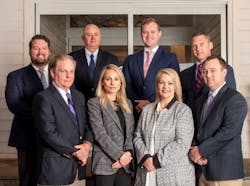 Pictured Left to Right, Back to Front, Kirby Wright, Kent Barksdale, Wayne Jolly, Kimberly Barksdale, Michael Williams, Penny Hebert, Jason Jaegers, Brett Barksdale. Pictured Left to Right, Back to Front, Kirby Wright, Kent Barksdale, Wayne Jolly, Kimberly Barksdale, Michael Williams, Penny Hebert, Jason Jaegers, Brett Barksdale.