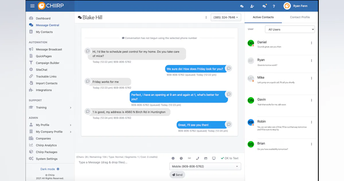 Text Messaging Company Text Messaging & Business Management | Contractor Magazine