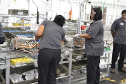 Component assembly at the new Griffin facility. Component assembly at the new Griffin facility.