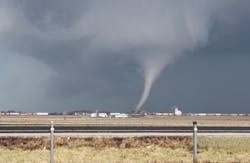 A small cone tornado does damage in Illinois. This tornado would later impact the town of Fairdale. A small cone tornado does damage in Illinois. This tornado would later impact the town of Fairdale.