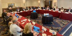 The annual PILC meeting brings together members from IAPMO, ASPE, PMI, ICC, PHCC, AWE, ASA, the UA, select trade media and others. The annual PILC meeting brings together members from IAPMO, ASPE, PMI, ICC, PHCC, AWE, ASA, the UA, select trade media and others.