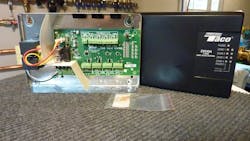 Viega/Taco 4-zone control, Model 18060 for 24V Powerheads and Fan Coil Unit. Viega/Taco 4-zone control, Model 18060 for 24V Powerheads and Fan Coil Unit.