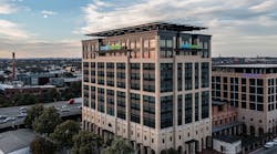 The new headquarters saw a 91 percent reduction in utilities and carbon emissions and an 85 percent reduction in water usage compared to the former Credit Human building.