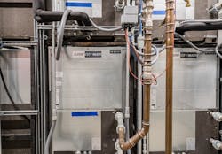 The VRF system can deliver approximately 900 tons of capacity. The VRF system can deliver approximately 900 tons of capacity.