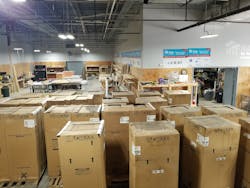 Heat pump water heaters from A. O. Smith ready for delivery. Heat pump water heaters from A. O. Smith ready for delivery.