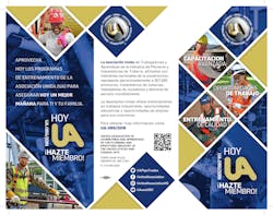 The UA provides marketing materials in English and Spanish.