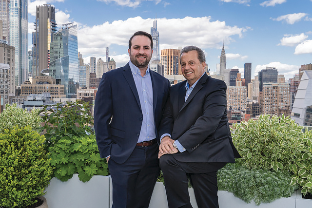The father-and-son team that leads Dellon Sales (Albertson, NY), now in its fourth generation of family ownership: David (left) and Scott Dellon.