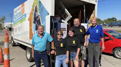 Members of the combined Sonnhalter and Habitat for Humanity team.