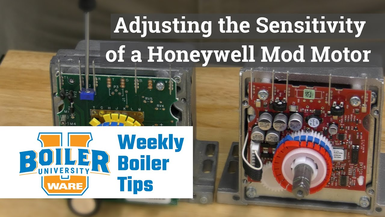 How to Adjust the Sensitivity of a Honeywell Mod Motor Contractor