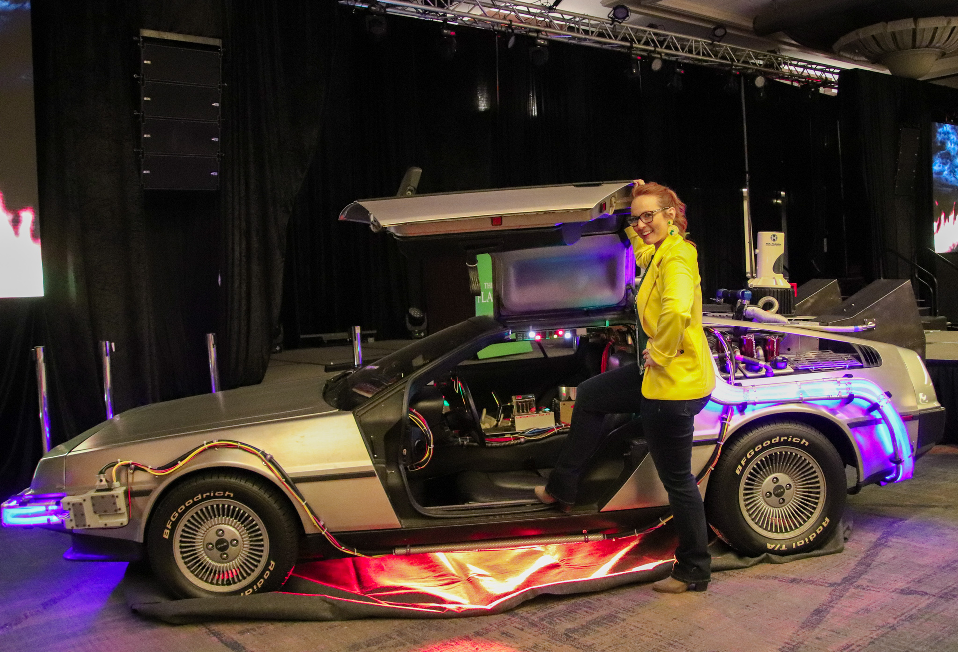 The theme of this year's Business Uncensored conference was 'Back to the Future.'