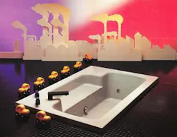 An early ad for Americh's Bahia Tub. An early ad for Americh's Bahia Tub.