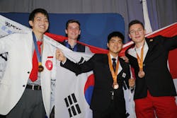 Medalists in Industrial Mechanics at the World Skills Competition. Medalists in Industrial Mechanics at the World Skills Competition.