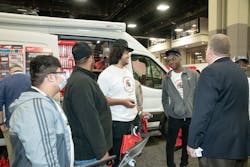 Students pursuing careers in the trades, including the Southern School of Energy and Sustainability (a STEM magnet program in Durham, NC serving students in grades 9-12) were invited to the Expo.