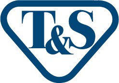 T&s Logo 4 C White Center T&s Logo 4 C White Center